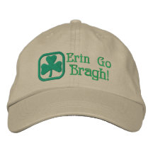 ¡Erin va Bragh! Gorros Bordados