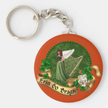 Erin va irlandés de Bragh Llaveros Personalizados