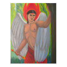Eros el cazador postales