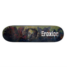 Eroxion - monopatín de la pintada del Grunge