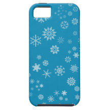 Es azul de la montaña que nieva iPhone 5 Case-Mate protectores