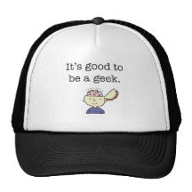 ¡Es bueno ser un friki! Gorros Bordados