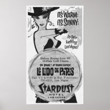 Es Caliente-él es soleado, Stardust Las Vegas Poster