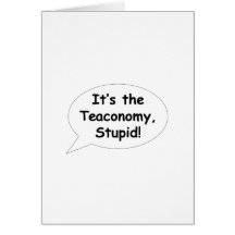 ¡Es el Teaconomy, estúpido! Tarjetón