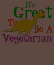 Es grande ser un vegetariano camiseta