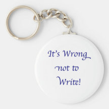Es incorrecto no escribir llavero