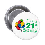Es mi 21ro cumpleaños (los globos) pins