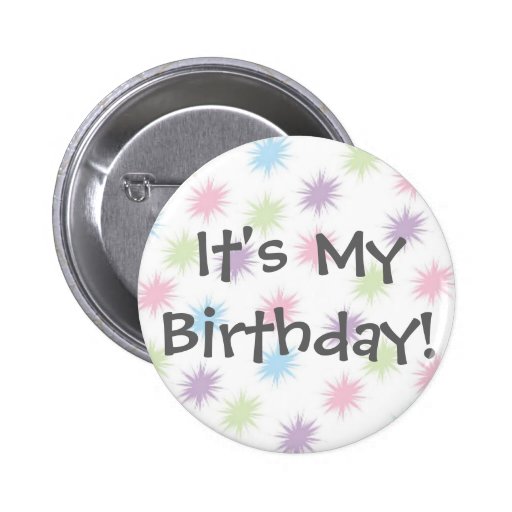 ¡Es mi cumpleaños! Pin