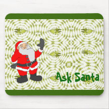 Es navidad verde, pide Santa Alfombrilla De Ratón