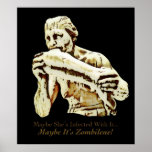 ¡Es quizá Zombilene! Menschenfresserin Poster