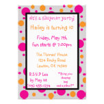 ¡Es un fiesta del sleepover! , Hai… Comunicado Personalizado