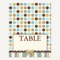 ¡Es un muchacho! Tarjeta de la tabla invitaciones
