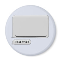 Es una ballena magent imanes
