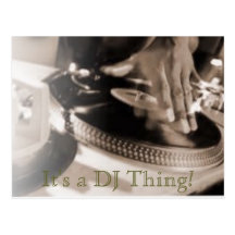 ¡Es una cosa de DJ! Postales