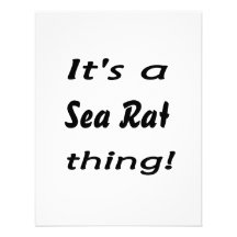 ¡Es una cosa de la rata del mar! Anuncios Personalizados