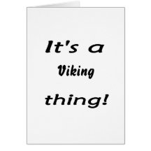 ¡Es una cosa de vikingo! Tarjetón