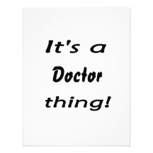¡Es una cosa del doctor! Comunicado Personal