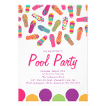 Es una invitación de la fiesta en la piscina del f