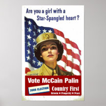 ¿Es usted un chica con un corazón Spangled estrell