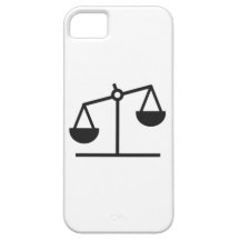Escala del peso y de la balanza iPhone 5 Case-Mate carcasa