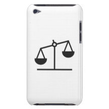Escala del peso y de la balanza iPod Case-Mate carcasa