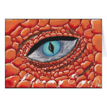 Escala-ish, tarjeta en blanco del ojo tempestuoso