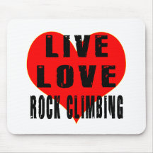 Escalada viva del amor tapetes de raton