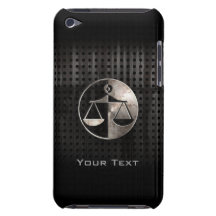 Escalas rugosas de la justicia iPod touch fundas