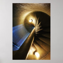 escalera espiral posters