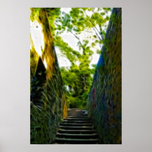 Escalera Poster