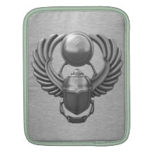 Escarabajo egipcio moderno fundas para iPads