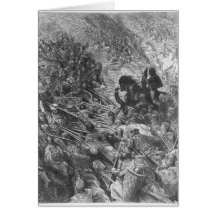 Escena de batalla, ejemplo de 'Orlando Furioso Tarjeta