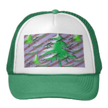 Escena del navidad gorra