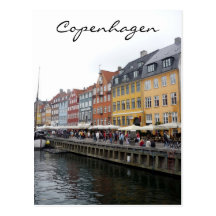escena del nyhavn tarjetas postales