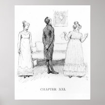 Escena del 'orgullo y de Prejudice Posters