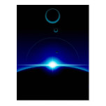 Escena solar postales