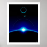 Escena solar poster