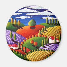 Escena toscana imanes  