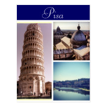 Escenas de Pisa Tarjeta Postal