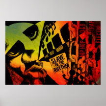 Esclavo al poster del ritmo