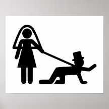 Esclavo del boda de la despedida de soltero impresiones
