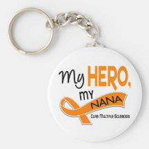 Esclerosis múltiple del ms MI HÉROE MI NANA 42 Llaveros