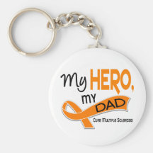 Esclerosis múltiple del ms MI HÉROE MI PAPÁ 42 Llavero
