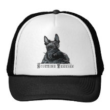 Escocés pequenito Terrier Gorras De Camionero