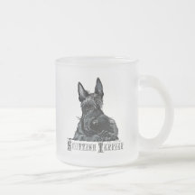 Escocés pequenito Terrier Tazas De Café