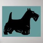 Escocés Terrier Poster
