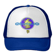 Escocia azul. :-) gorros  