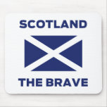 Escocia el valiente - bandera escocesa Mousemat Tapete De Raton