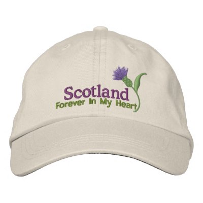 Escocia en mi corazón gorra de beisbol