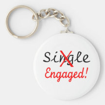 Escoja enganchado casando el compromiso llaveros personalizados